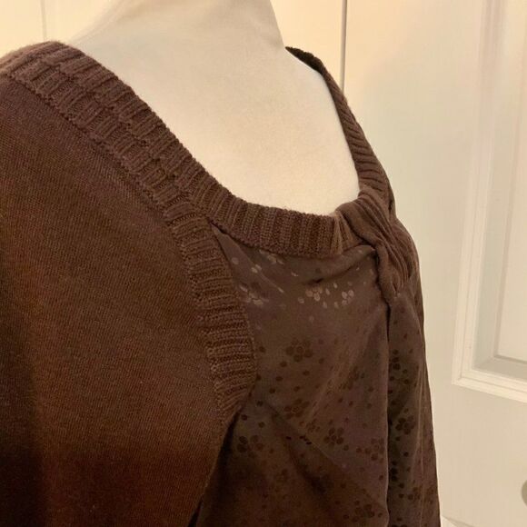 Marc by Marc Jacobs Burgundy Purple Silk Wool Scoop Neck Top Small - Picture 8 of 10